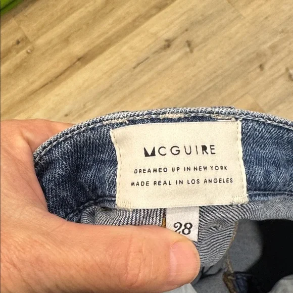 McGuire Women's Light Blue Distressed Jeans - Picture 8 of 8